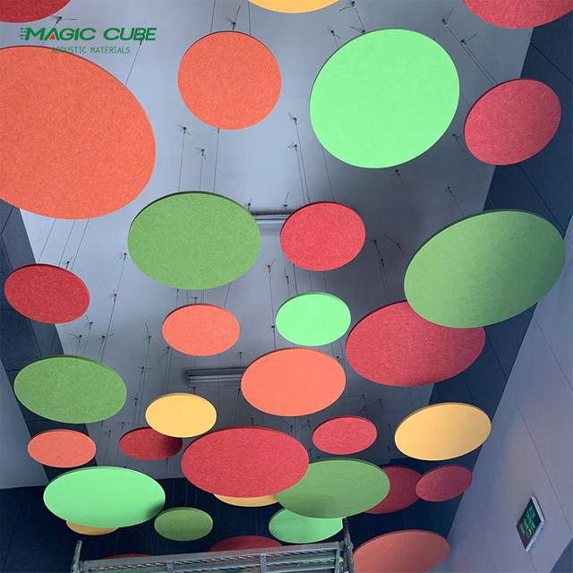 Felt Baffle Polyester Suspended Ceiling for Shopping Mall
