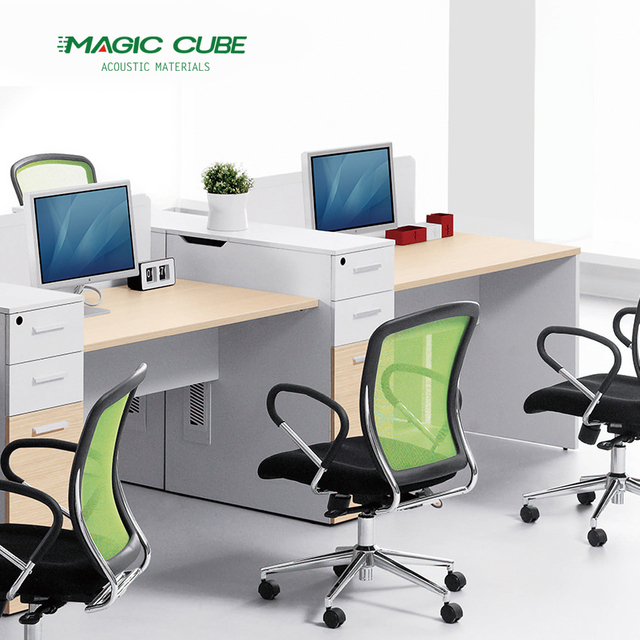 Noise Reduce Polyester Fiber Pet Acoustic Desk Panels for Office