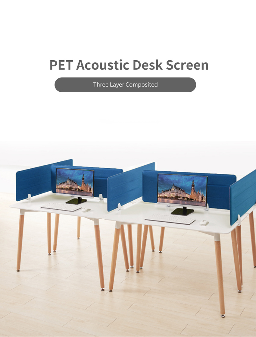 Polyester Pet Acoustic desk panel