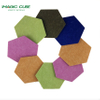 12 Pack Self-adhesive Hexagon Polyester Fiber Sound-Absorbing Panel