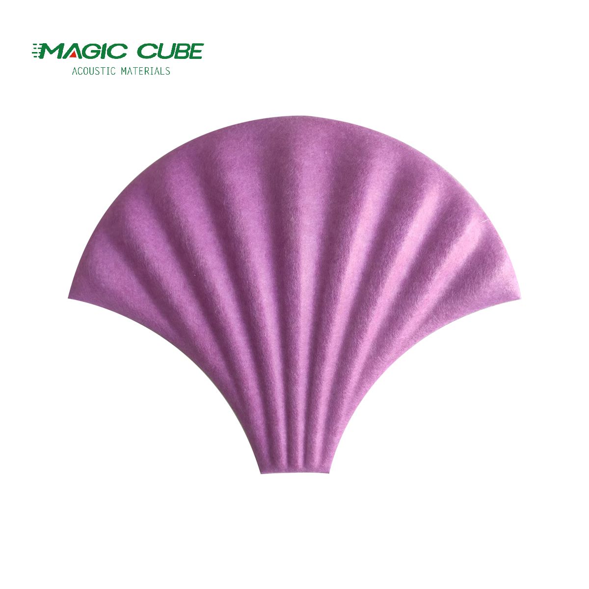 High Quality Shell-Shaped PET Acoustic Panel for the Wall Covering