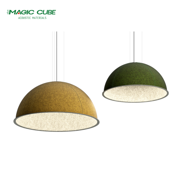 2024 Industrial Decorative PET Felt Acoustic Pendant Lamp