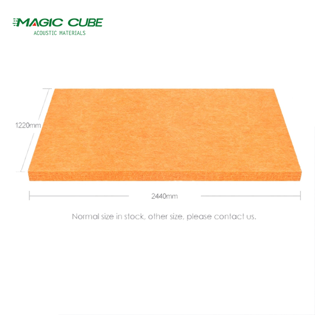 1220*2420mm*9mm Polyester Fiber Sound Insulation Flat Pet Acoustic Felt Panels