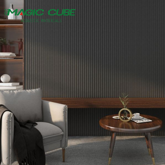 3 Side Slatted Acoustic Wood Veneer Akupanel 