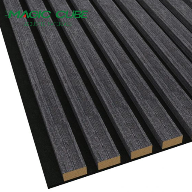 3 Side Slatted Acoustic Wood Veneer Akupanel 