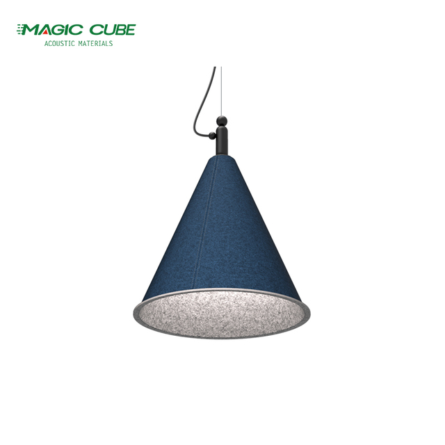 Flame Retardant Polyester Fiber Acoustic Light Fixtures