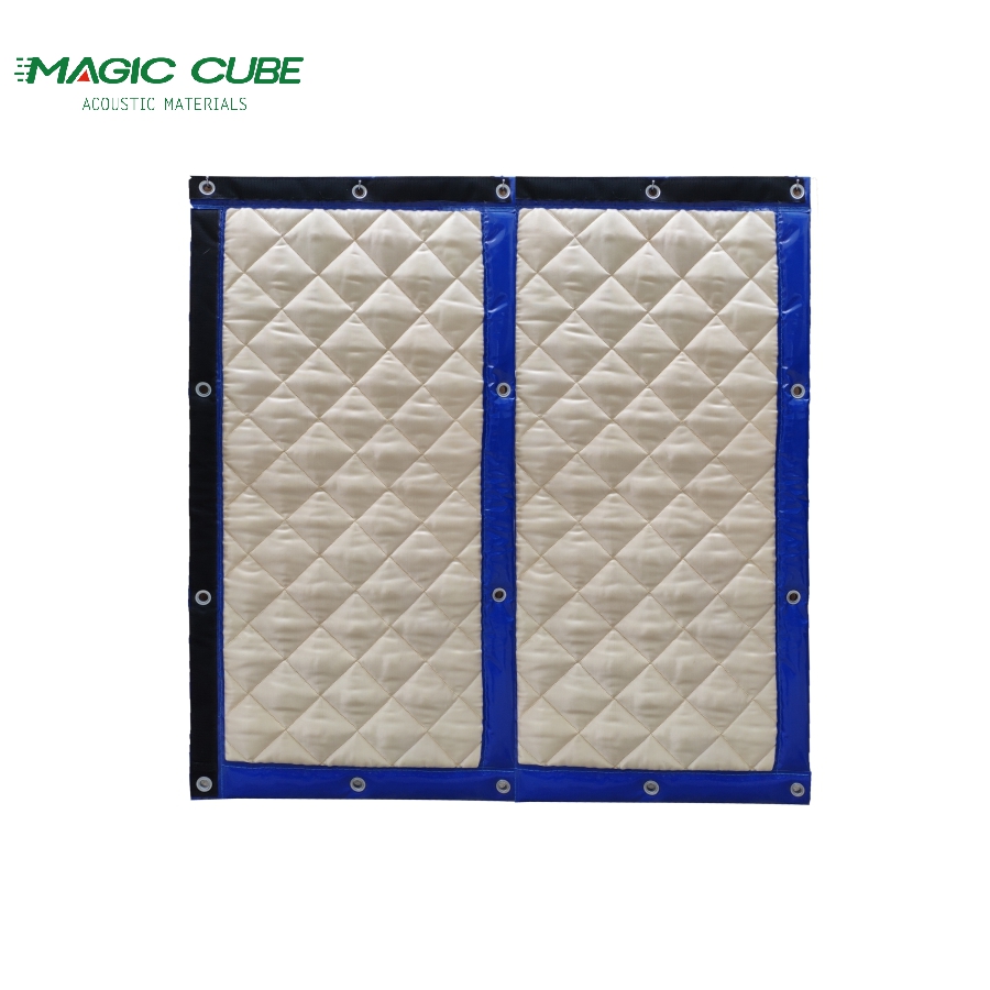 Portable Temporary Fencing Noise Barrier Acoustic Blankets for Construction Site 