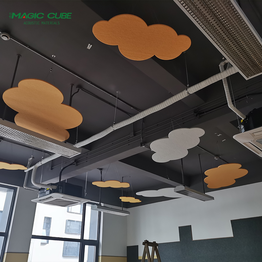 Polyester Felt Acoustic Ceiling Baffles Insulation 