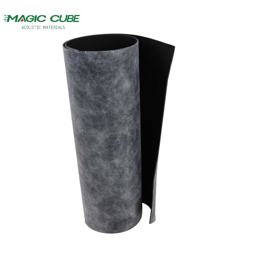 High Quality Black Flexible Construction Material Mass Loaded Vinyl Sheet MLV Noise Barrier