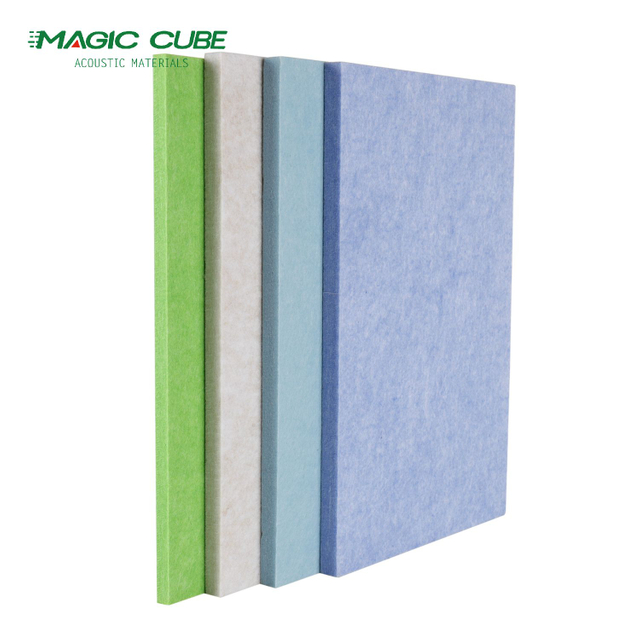 Wall Felt Soundproof Pet Polyester Fiber Acoustic Panels For Office