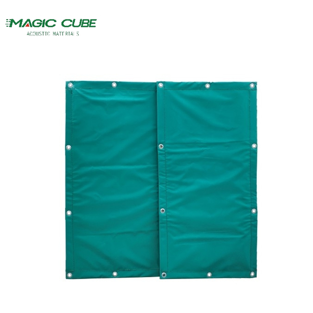 Portable Temporary Fencing Noise Barrier Acoustic Blankets for Construction Site 