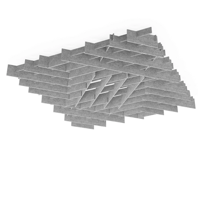 Tilt Polyester Hanging Panel Suitable for Interior Ceiling Decoration