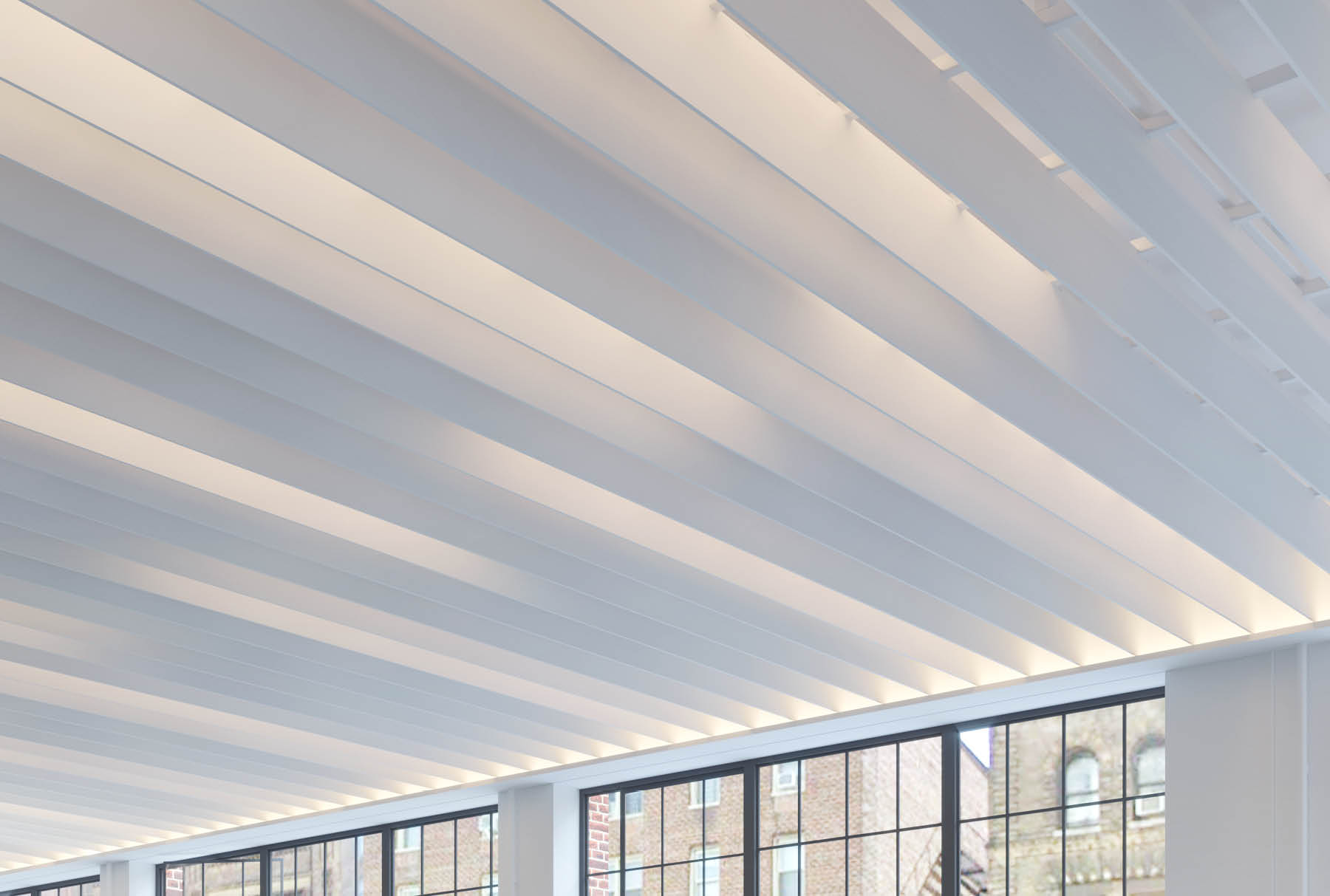 Good Quality 12mm Thick Linear Polyester Ceiling Panel for Decoration