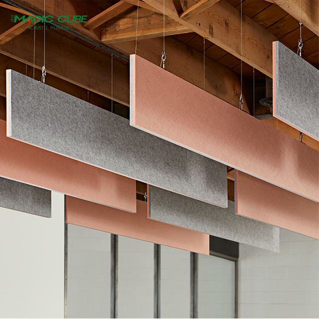 Polyester Felt Acoustic Ceiling Baffles Insulation 