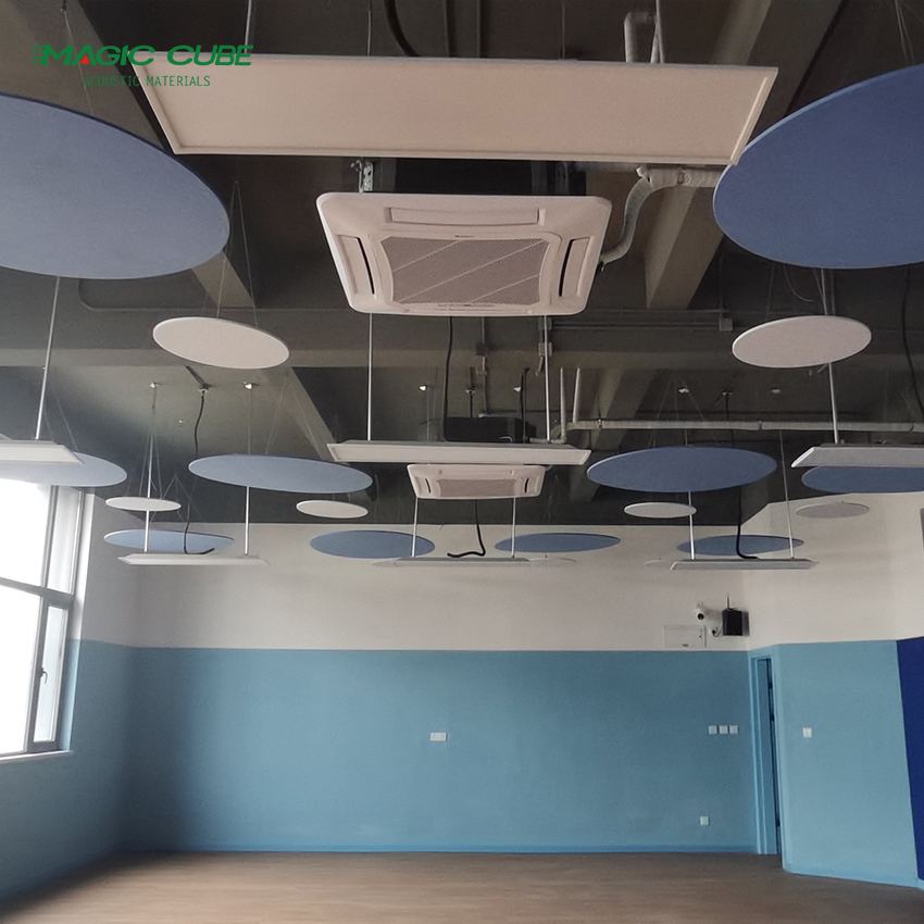Felt Baffle Polyester Suspended Ceiling for Shopping Mall