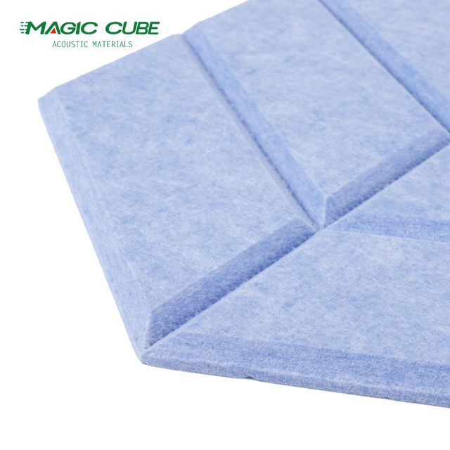 Wall Felt Soundproof Pet Polyester Fiber Acoustic Panels For Office
