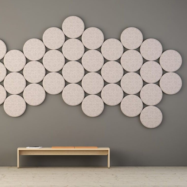 Felt Circles Felt Pads Mixed Color Polyester Fiber Acoustic Panel