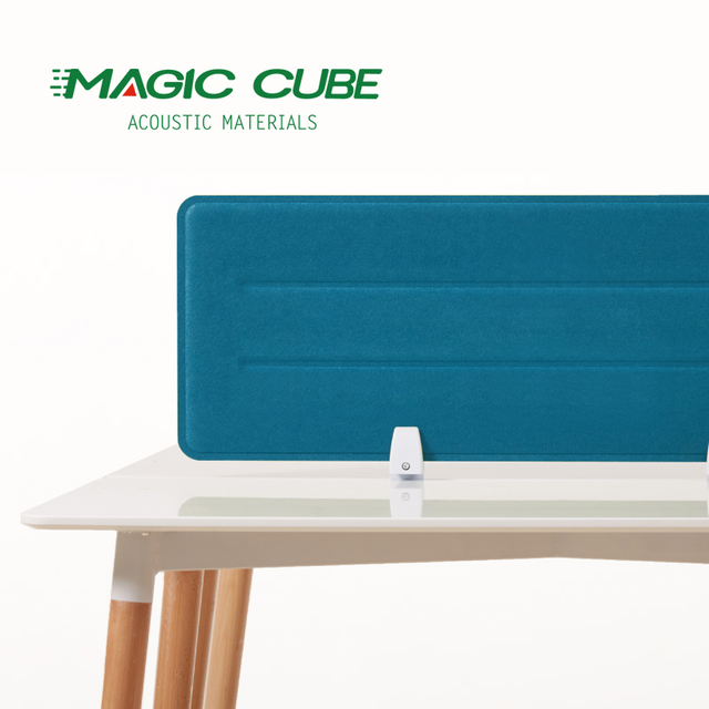 Sound Control Polyester Fabric Pet Desk Divider for Work