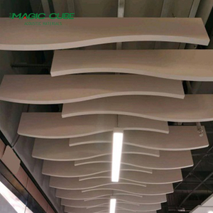 High Dendity Scratch Safe Pet Felt Ceiling Acoustic Panels