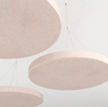 Acoustic Ceiling System 12mm Polyester Fiber Acoustic Panels Baffle