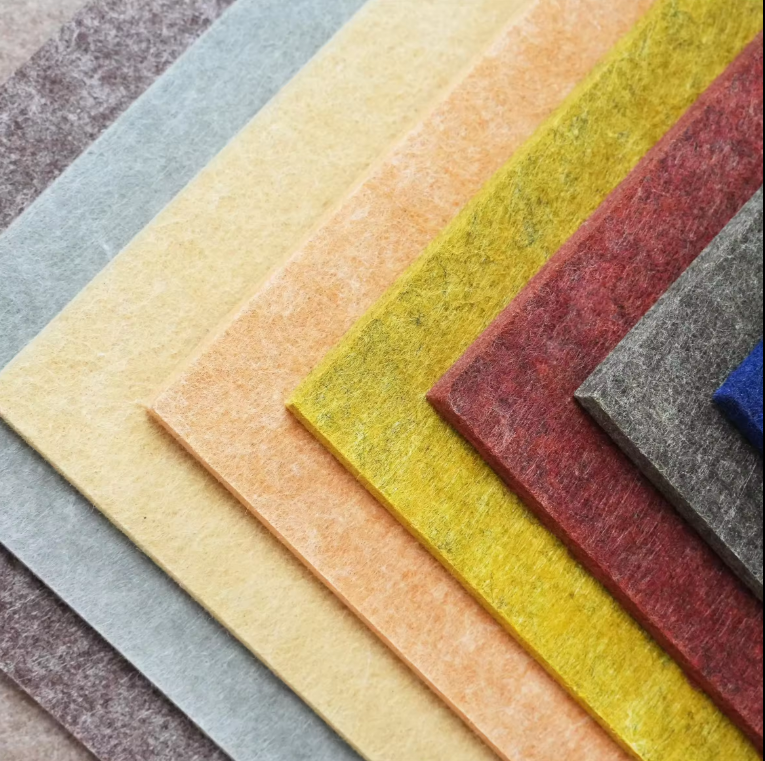 Pet Acoustic Wall Panel Noise Reduction Material Acoustic Polyester Fiber