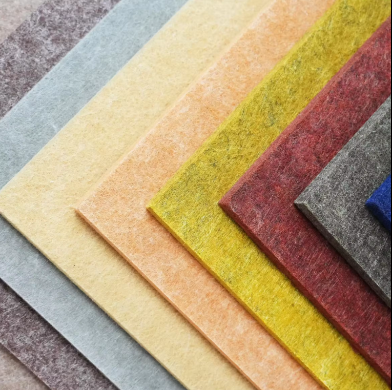 12mm Colorful Polyester Fiber Acoustic Panel