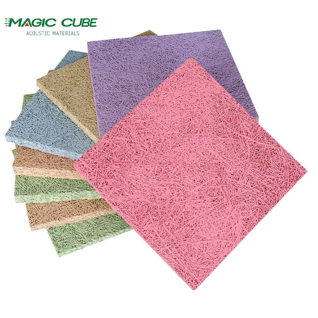 High Quality and Available Wood Wool Acoustic Panel