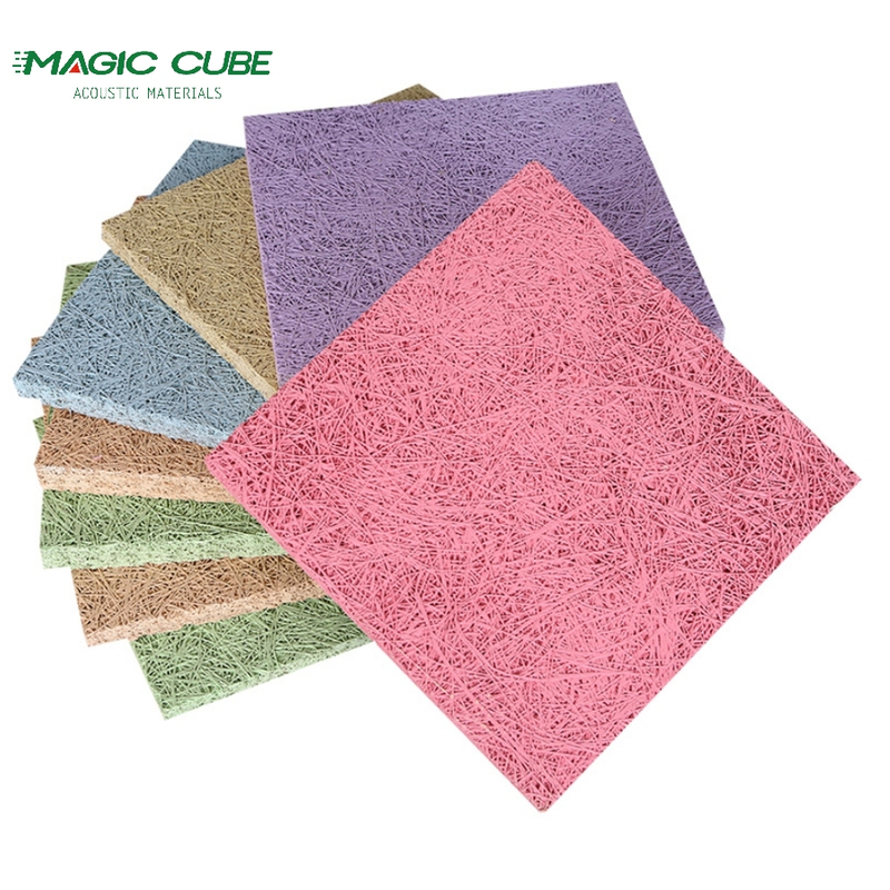 High Quality and Available Wood Wool Acoustic Panel