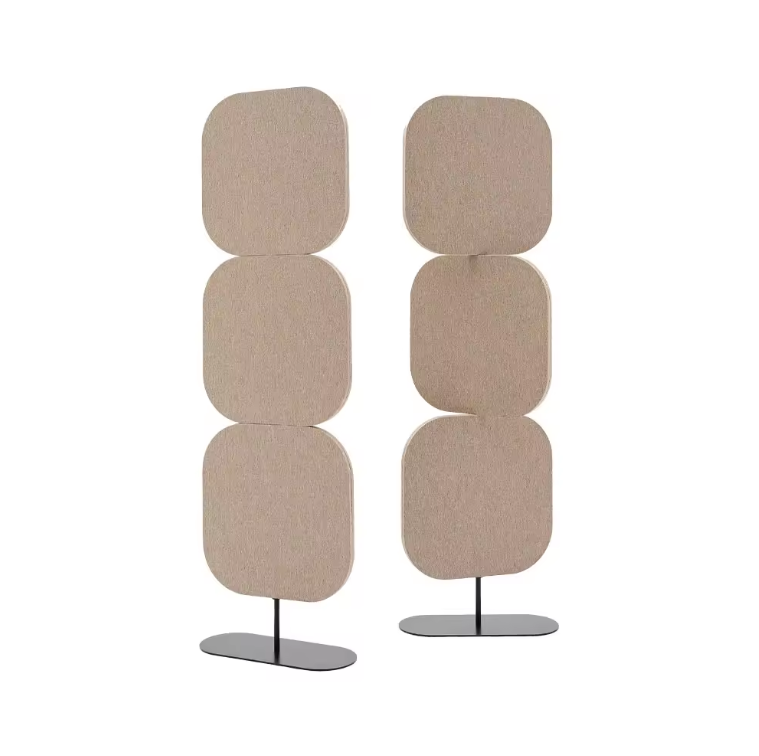 Sound Absorbing 100% PET Folding Acoustic Office Partition