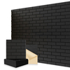 12pcs Per Set of Square Brick Shaped Polyester Fiber Sound Absorbing Panels