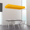 Acoustic Ceiling System 12mm Polyester Fiber Acoustic Panels Baffle