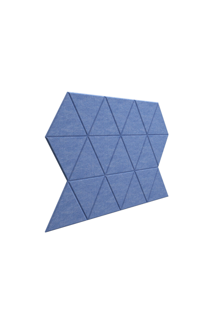 Triangle Polyester Fiber Acoustic Tile 9/12/24mm