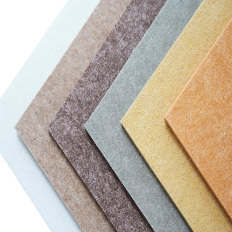 12mm Colorful Polyester Fiber Acoustic Panel