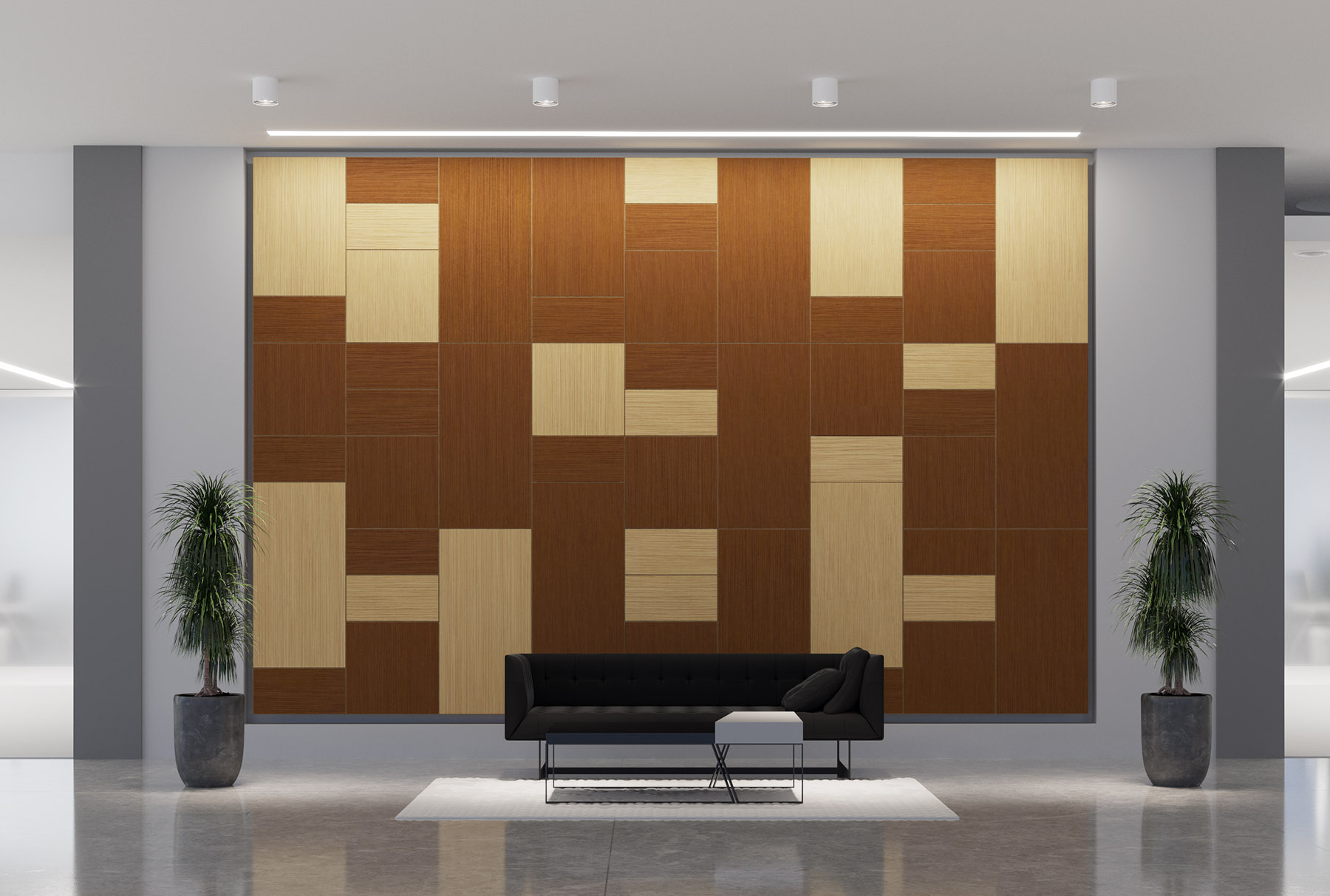 Polyester Fiber Acoustic Panel with Different Size for Wall Decoration