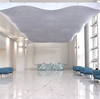 Acoustic Ceiling System 12mm Polyester Fiber Acoustic Panels Baffle