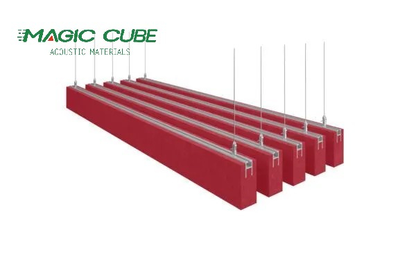 Polyester Fiber Acoustic Baffles – Straight 12/24mm