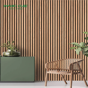 Decorative Wood Veneer MDF Polyester Panel