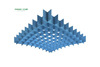 Suspended Acoustic Panels Hanging Sound Absorbing Panels Acoustic Baffle Panels