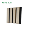 Custom Sound Proof Slatted Oak Acoustic Wall Panels
